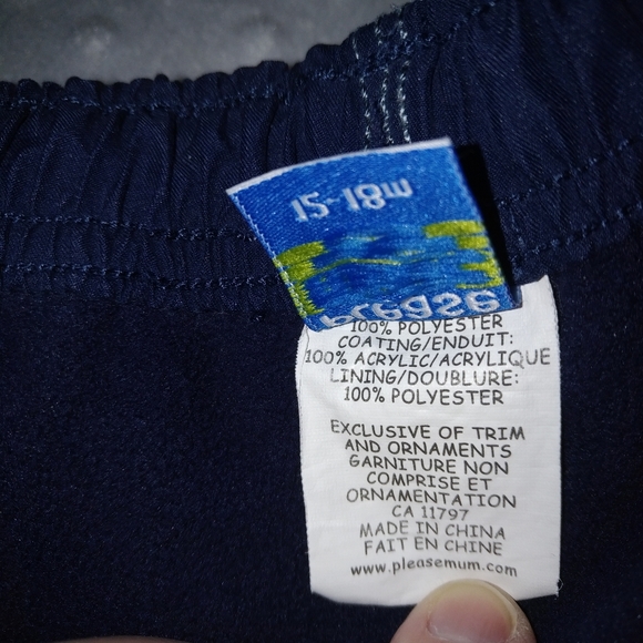 4/$20 Toddler fleece lined pants 18 months - Picture 15 of 16